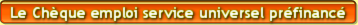 Chque emploi service universel prfinanc